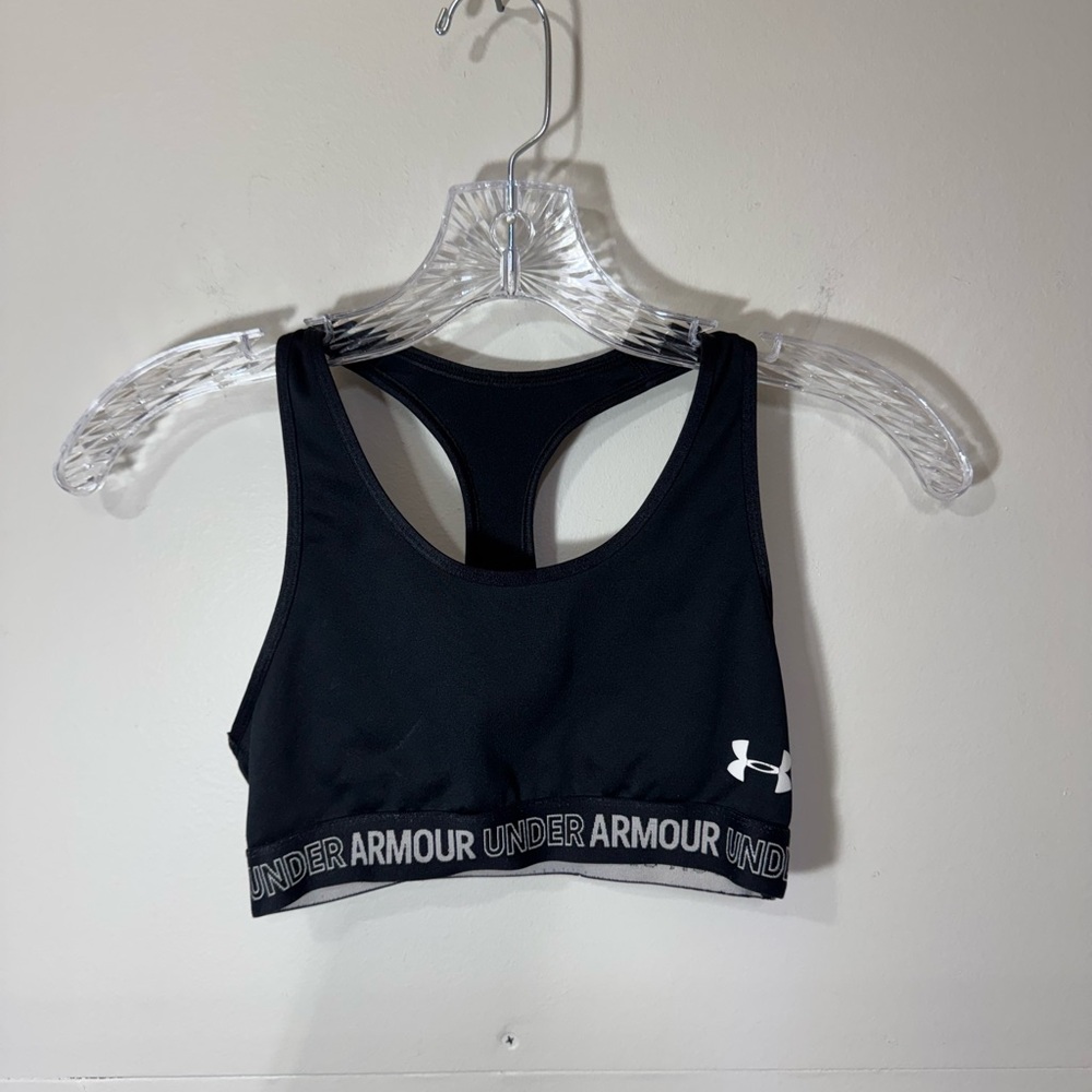Under Armour Black Racerback Sports Bra